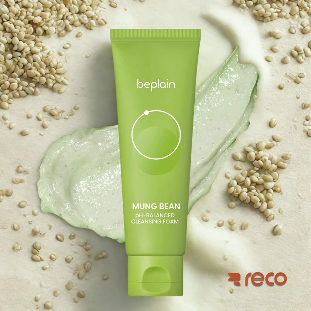 Cleansing Foam | Beplain Mung Bean pH-Balanced Cleansing Foam