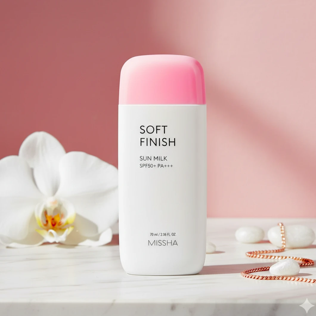 Missha Soft Finish Sun Milk SPF 50+ PA+++